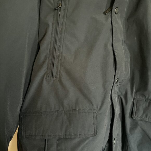 NWT Michael Kors Hooded Snorkel Parka Men's Navy Blue Size XXL $395 - Picture 3 of 11